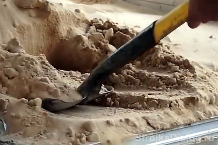 песок широко используется в строительстве